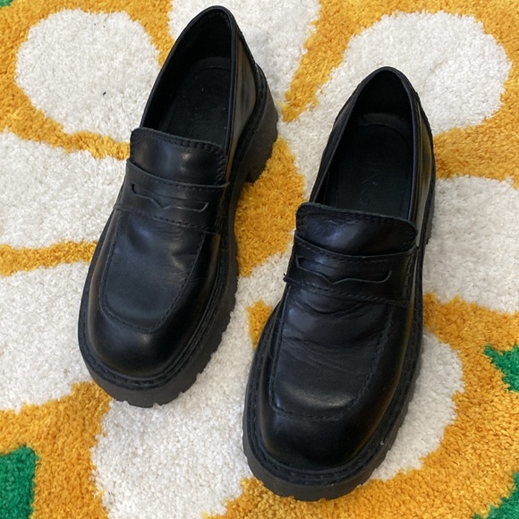 Mango platform loafers sz. 38 (like new!) - Picture 3 of 5